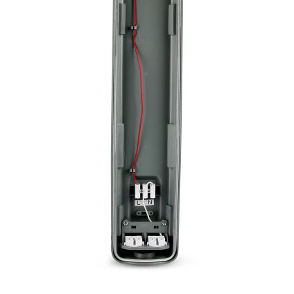 LED lysrör arbetsbelysning T8 2xG13/22W/230V IP65 6400K 156 cm