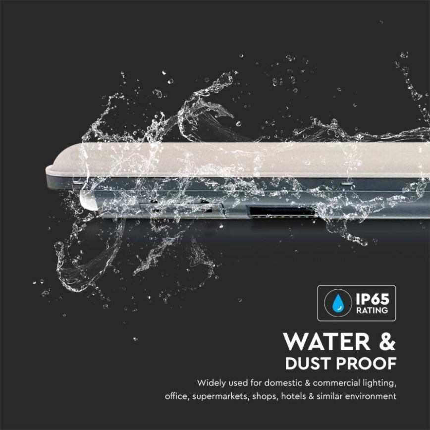 LED lysrör arbetsbelysning X-SERIES LED/36W/230V 6500K IP65 120 cm