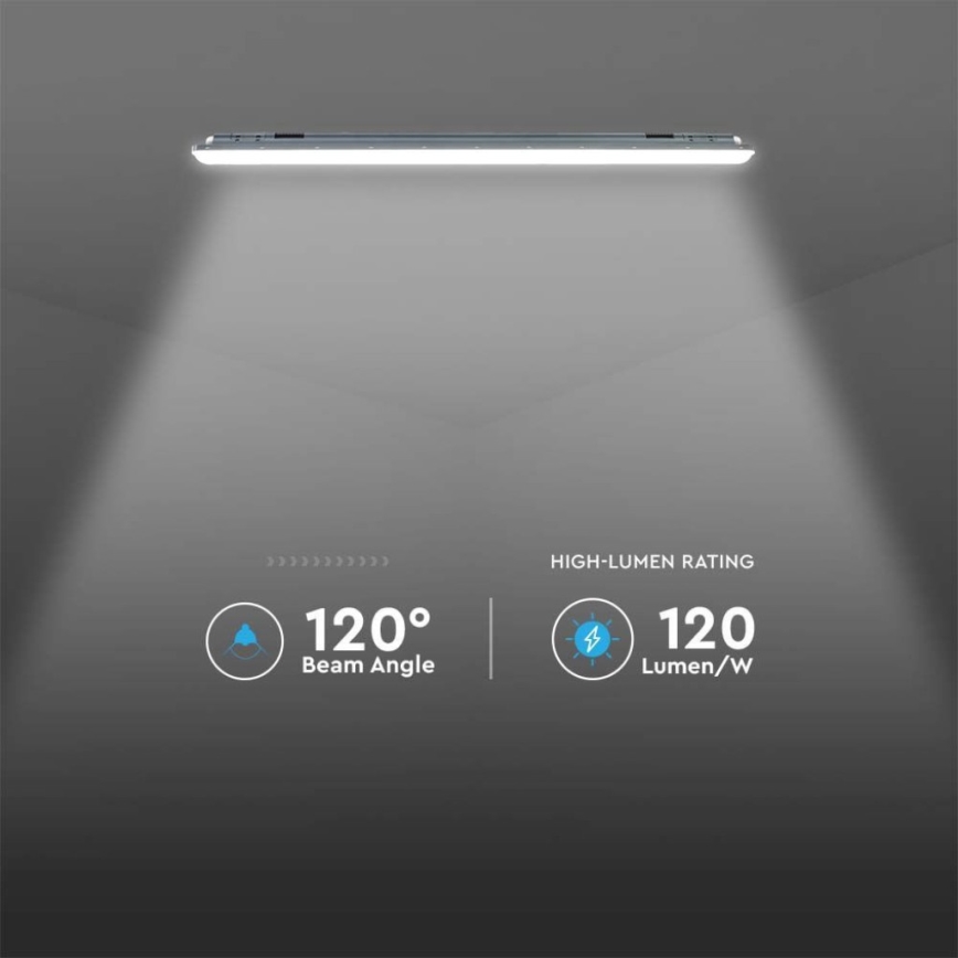 LED lysrör arbetsbelysning X-SERIES LED/36W/230V 6500K IP65 120 cm