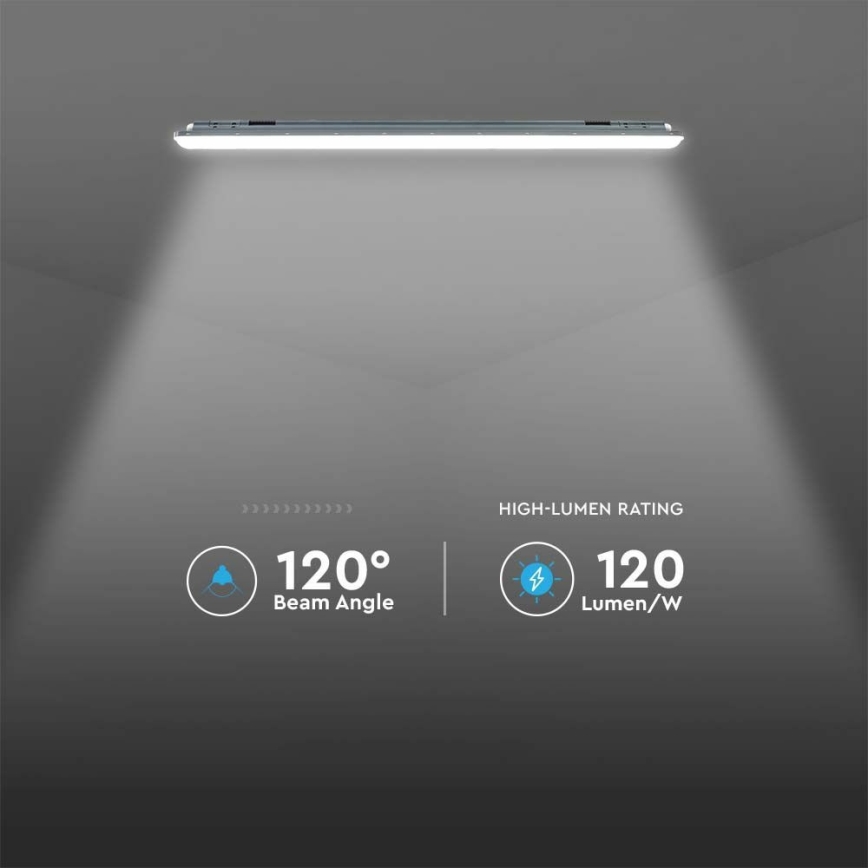 LED lysrör arbetsbelysning X-SERIES LED/48W/230V 6500K 150 cm IP65