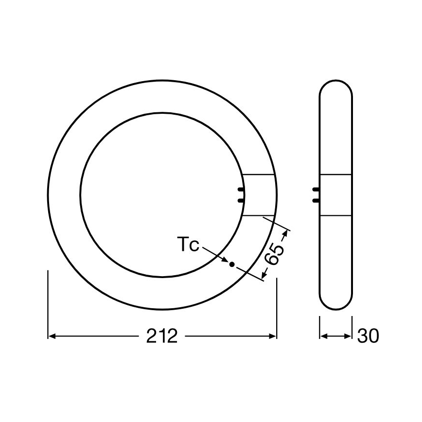 LED lysrör G10q/11W/230V 4000K - Osram