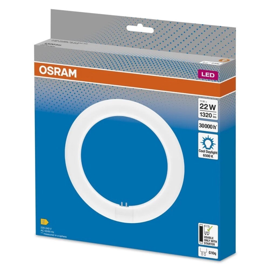 LED lysrör G10q/11W/230V 6500K - Osram