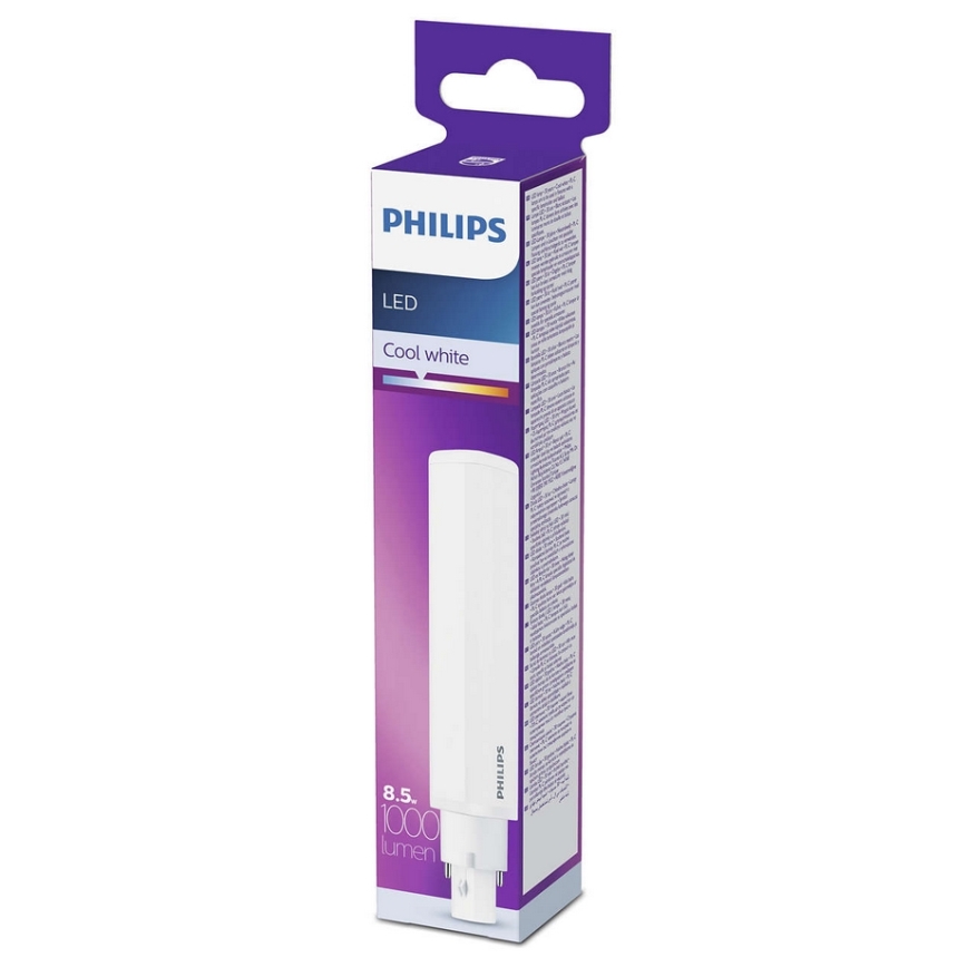 LED Lysrör Philips G24D-3/8,5W/230V
