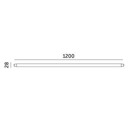 LED lysrör T8 G13/18W/230V 4000K 120 cm