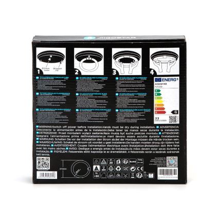 LED lysrör T9 G24q-1/22W/230V 6500K - Aigostar