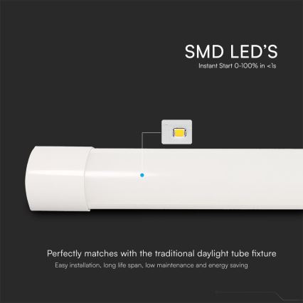 LED Lysrörsbelysning LED/40W/230V 3000/4000/6500K 116 cm