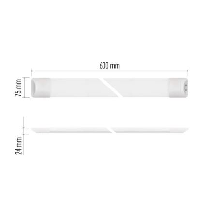 LED Lysrörsbelysning MINO LED/20W/230V 4000K 60 cm