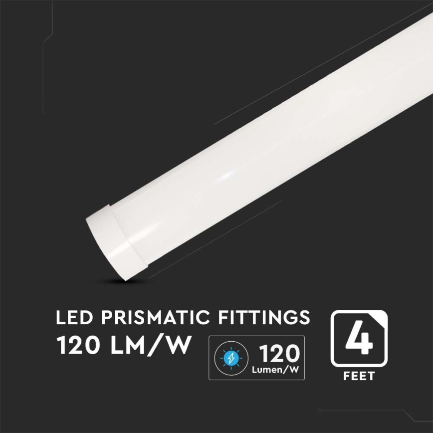 LED Lysrörsbelysning SAMSUNG CHIP LED/40W/230V 6500K 120 cm