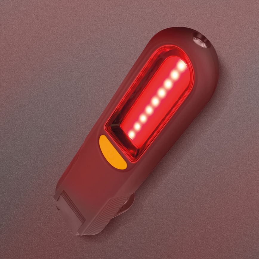 LED Magnetisk ficklampa LED/3W/3xAAA