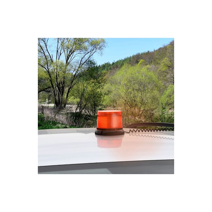 LED-magnetvarningsfyr LED / 20W / 12-24V orange