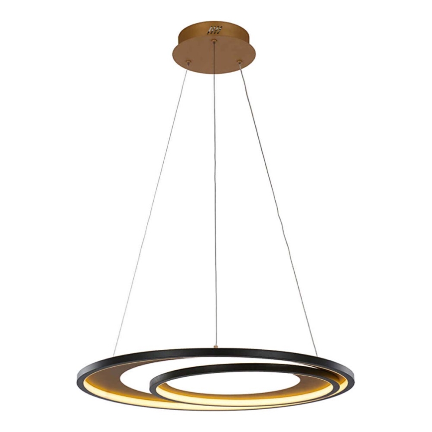 LED med upphängningsrem CRYPTIC LED/45W/230V svart/gyllene