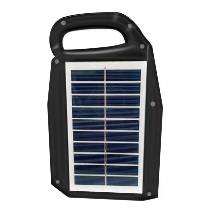 LED Multifunktionell solcell lampa med en högtalare och power bank LED/5W/7200mAh IP65