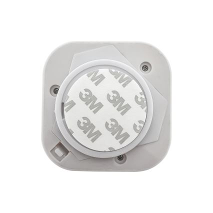 LED-nattlampa med sensor LED/0,5W/4,5V 3xAAA vit