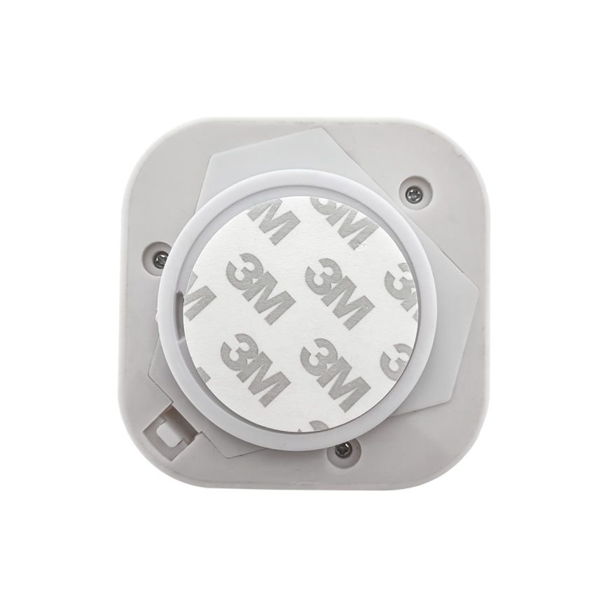 LED-nattlampa med sensor LED/0,5W/4,5V 3xAAA vit