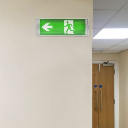 LED nödbelysning EMERGENCY EXIT LED/3W/230V 6400K IP65