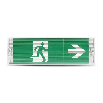 LED nödbelysning EMERGENCY EXIT LED/3W/230V IP65 6000K 1200mAh