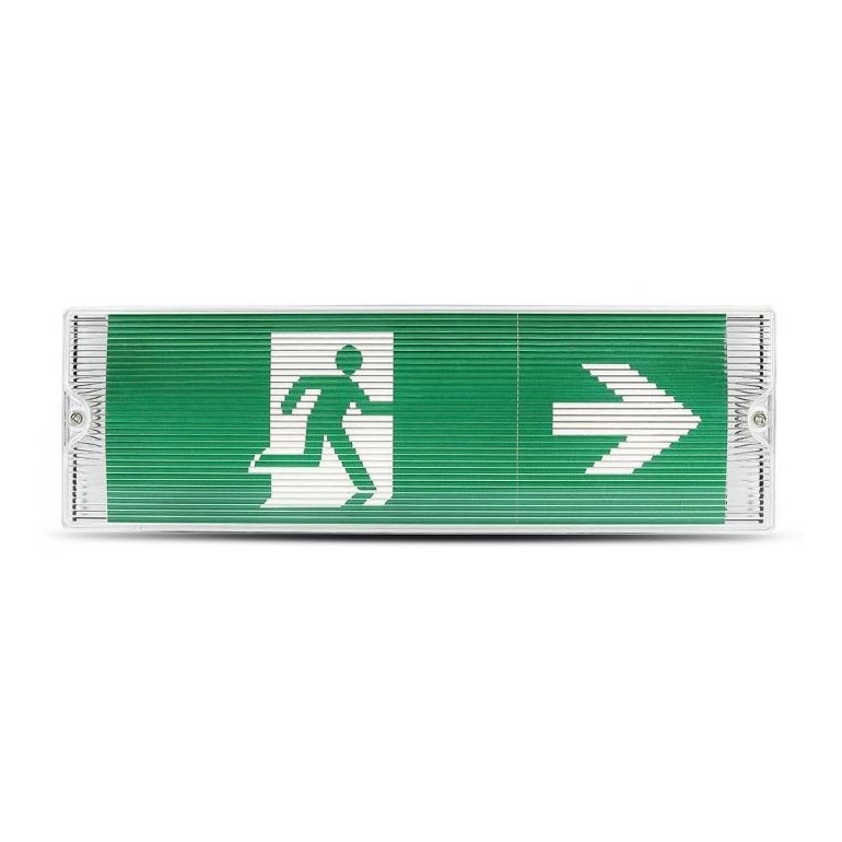 LED nödbelysning EMERGENCY EXIT LED/3W/230V IP65 6000K 1200mAh