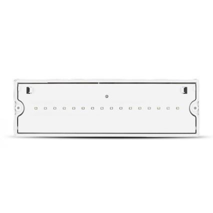 LED nödbelysning EMERGENCY EXIT LED/3W/230V IP65 6000K 1200mAh