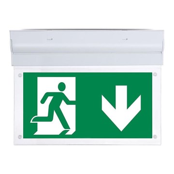 LED nödbelysning EMERGENCY EXIT SAMSUNG CHIP LED/2W/230V 6000K