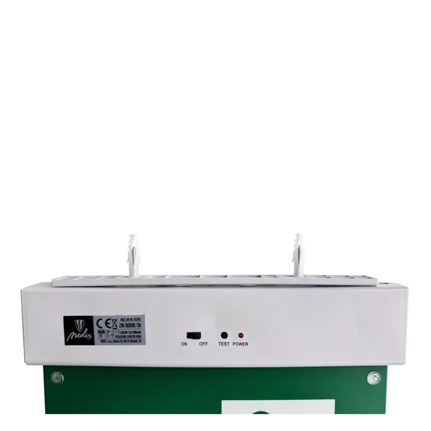 LED nödbelysning LED/2W/230V 6000K