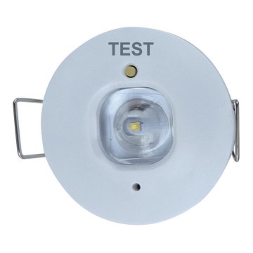 LED Nödfall upphängd taklampa GATRION LED/1W/230V 6000K