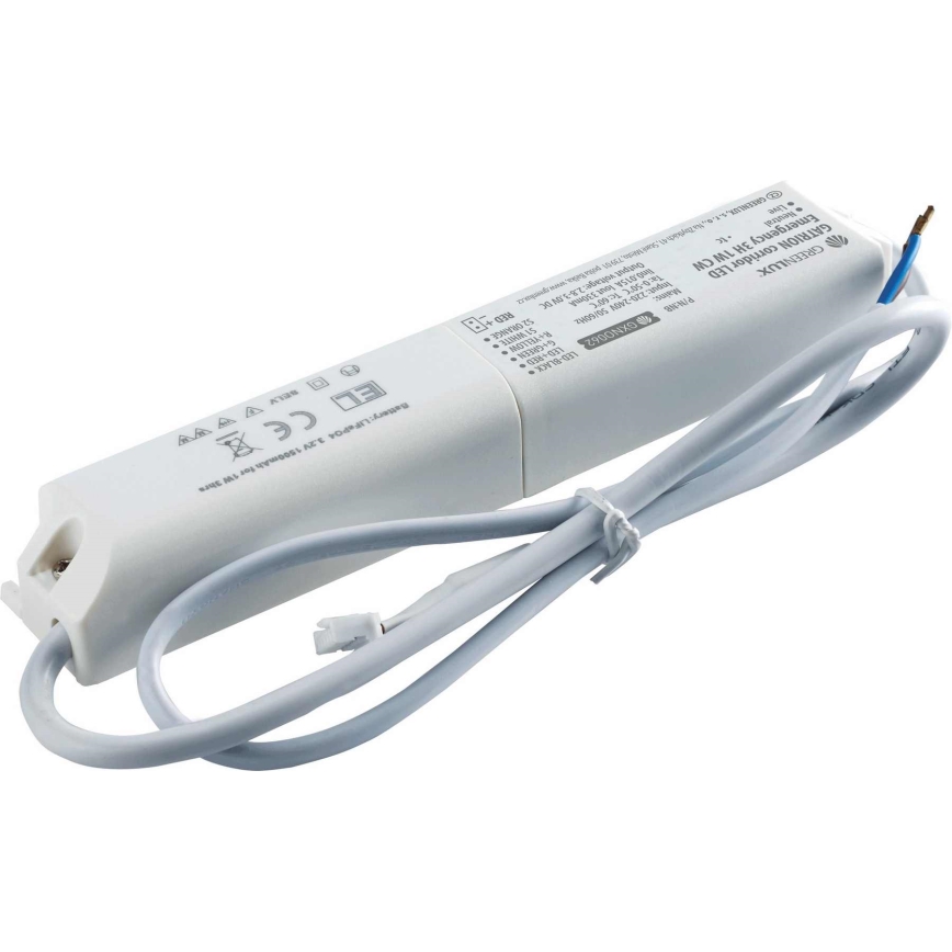 LED Nödfall upphängd taklampa GATRION LED/1W/230V 6000K