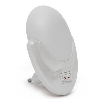 LED orienteringsbelysning för väggkontakt  LED/1W/230V