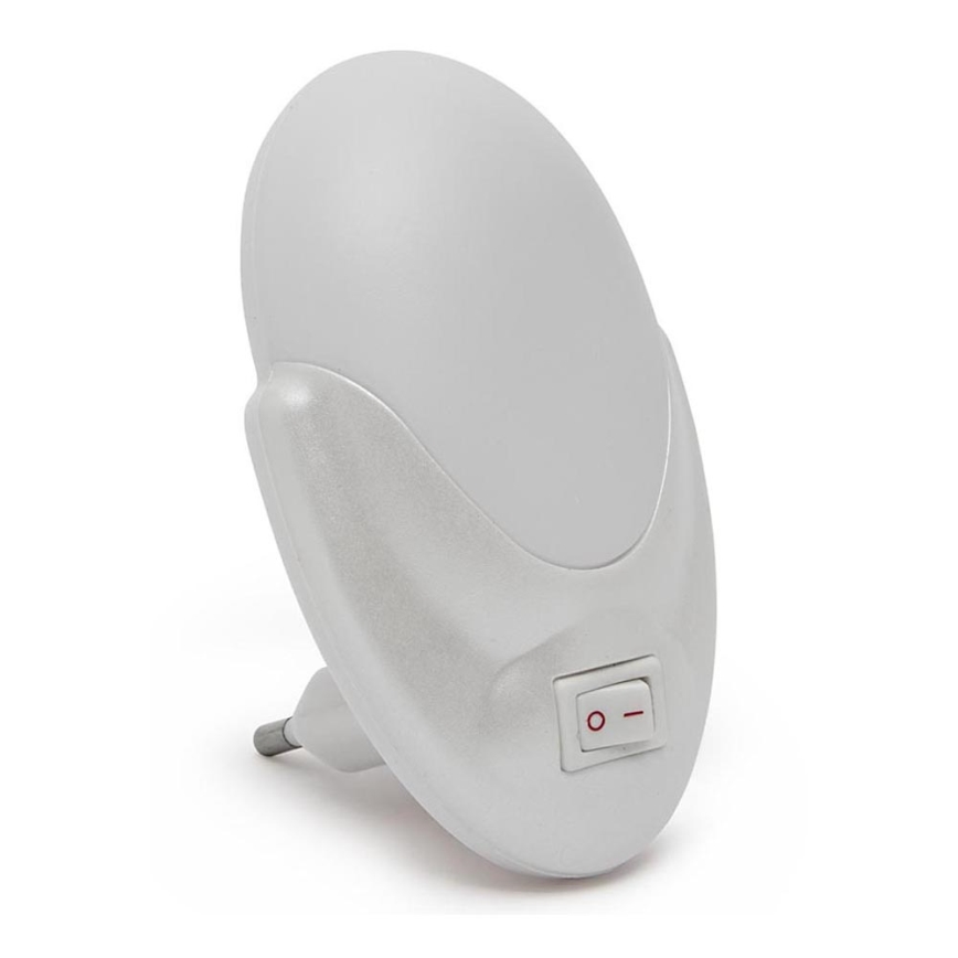 LED orienteringsbelysning för väggkontakt  LED/1W/230V