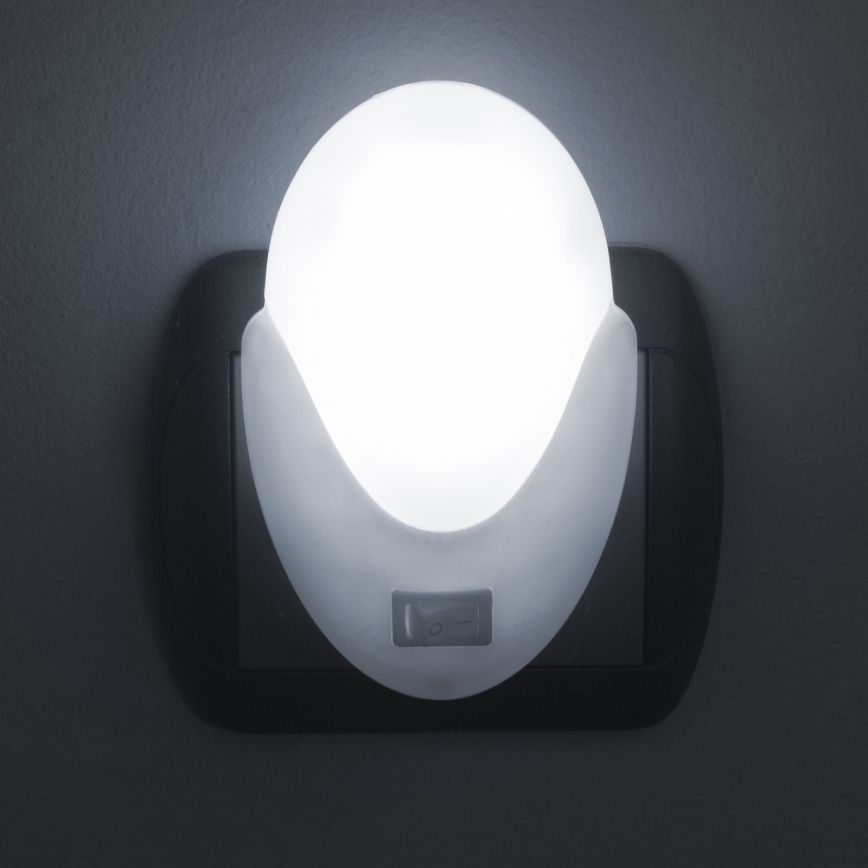 LED orienteringsbelysning för väggkontakt  LED/1W/230V