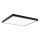 LED panel LED/60W/230V 4000K 60x60 cm svart