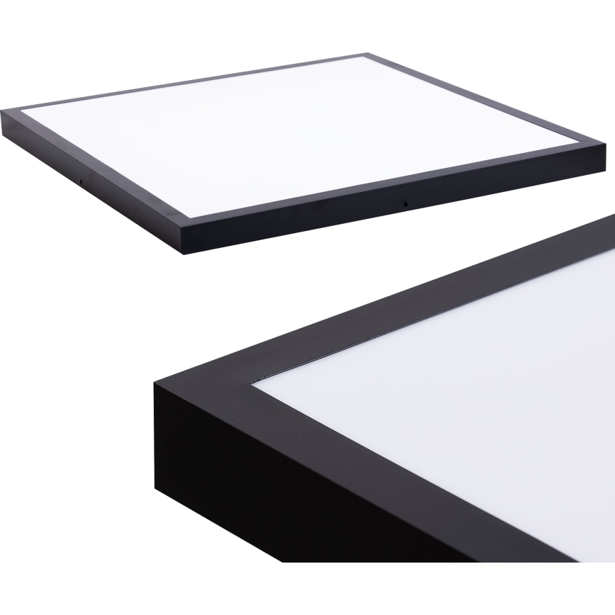 LED panel LED/60W/230V 4000K 60x60 cm svart