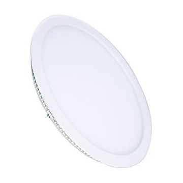 LED-panel LED/6W/230V 3000/4000/6000K Ø 12 cm vit