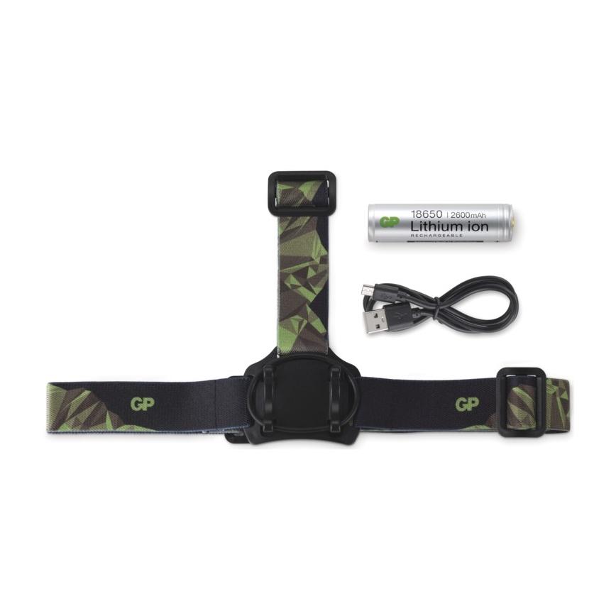 LED-pannlampa GP DISCOVERY CHR35 LED/3,7V/2600mAh