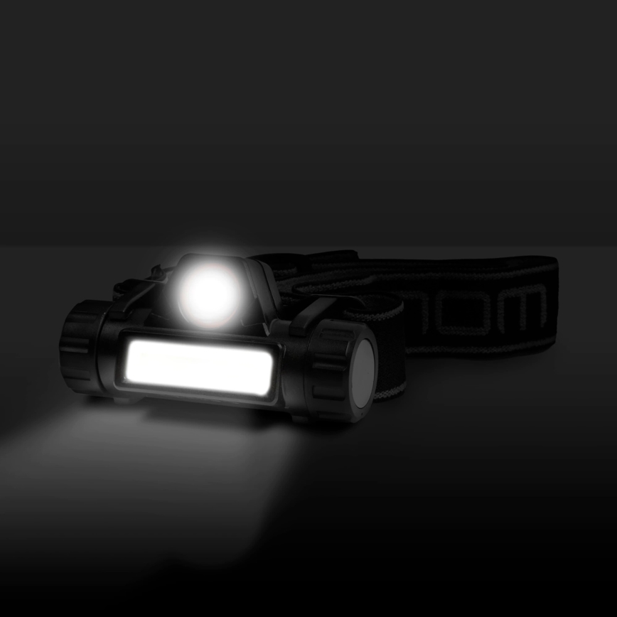 LED Pannlampa  LED/3W/5V Li-ion 1200mAh IP54