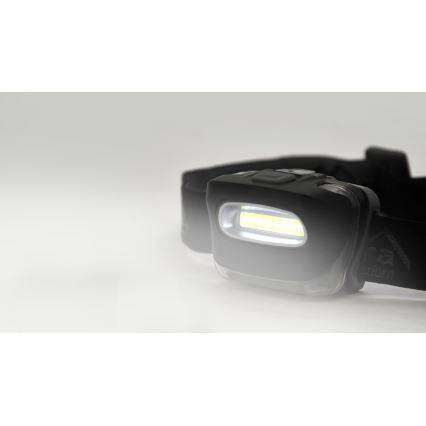 LED Pannlampa LED/3xAAA svart