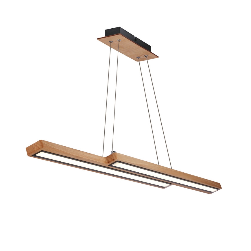 LED-pendel på kabel SENTO LED/19W/230V trä