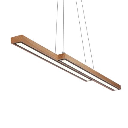 LED-pendel på kabel SENTO LED/19W/230V trä