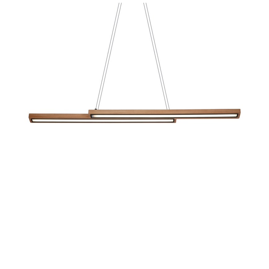 LED-pendel på kabel SENTO LED/19W/230V trä