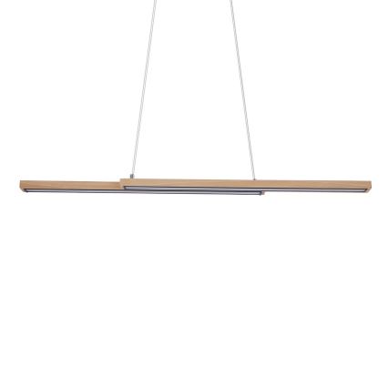 LED-pendel på kabel SENTO LED/19W/230V trä