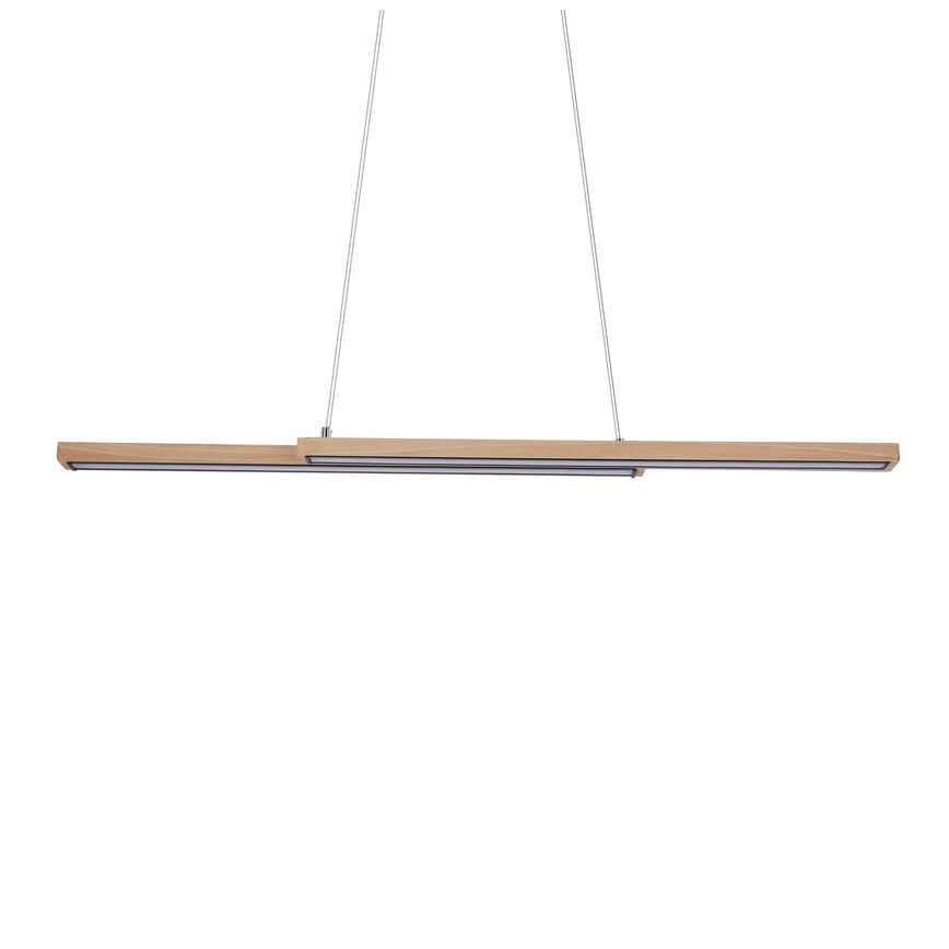 LED-pendel på kabel SENTO LED/19W/230V trä