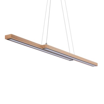 LED-pendel på kabel SENTO LED/19W/230V trä