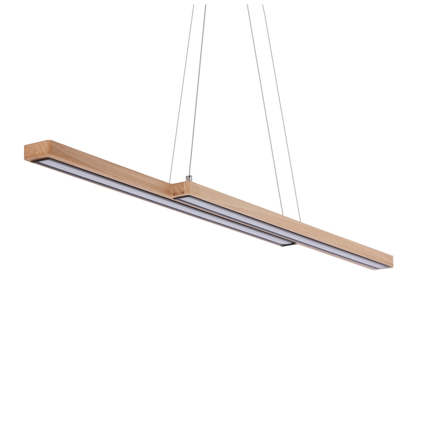 LED-pendel på kabel SENTO LED/19W/230V trä