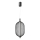 LED-pendel på vajer PUMA 10W/230V Ø 15 cm svart