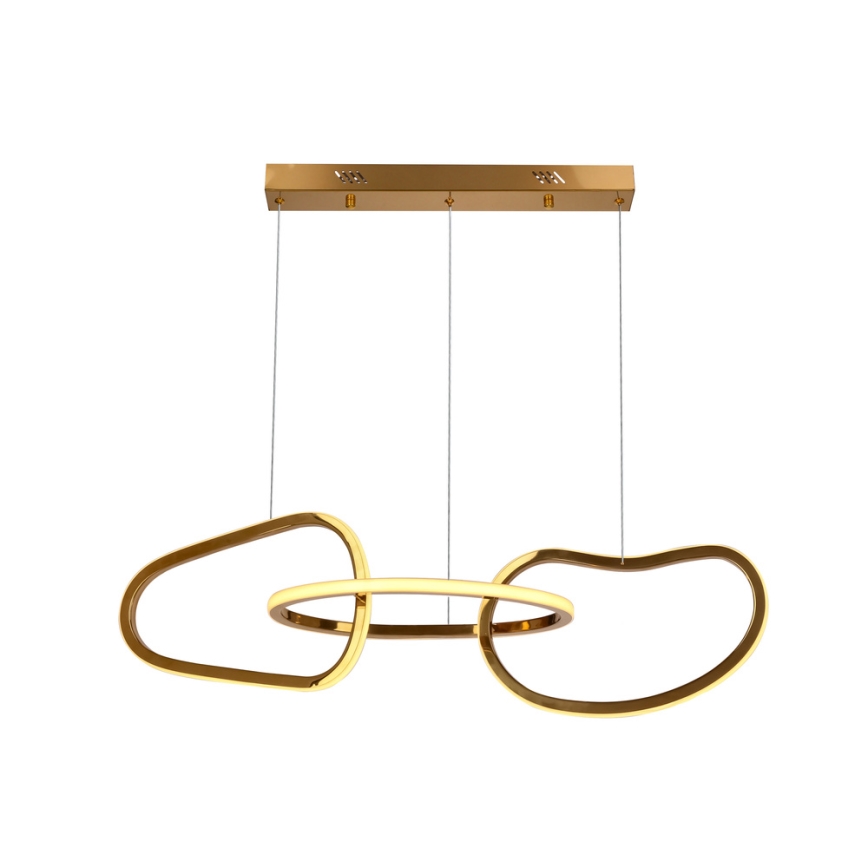 LED-pendellampa ANNELI på vajer LED/30W/230V 80 cm guld
