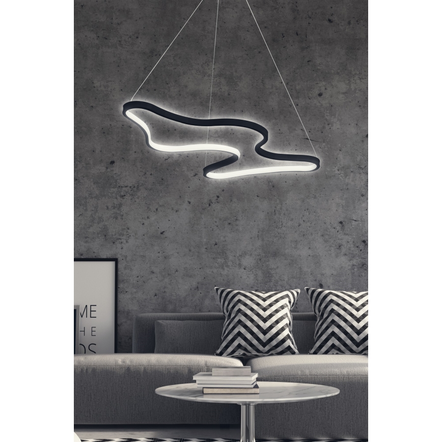 LED Pendellampa ARTISAN LED/36W/230V 6500K svart