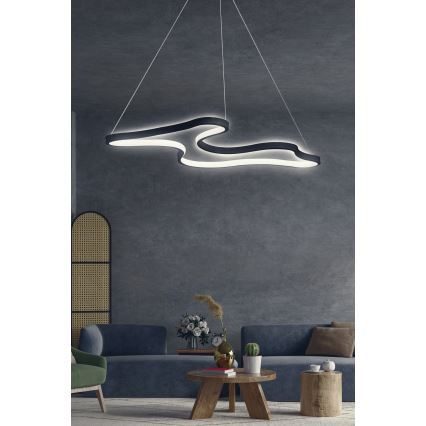 LED Pendellampa ARTISAN LED/36W/230V 6500K svart