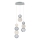 LED Pendellampa CREMONA LED/17W/230V 3000K matt krom