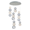 LED Pendellampa CREMONA LED/34W/230V 3000K matt krom