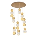 LED Pendellampa CREMONA LED/51W/230V 3000K guld
