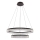 LED-Pendellampa FROZI LED/38W/230V Ø 60 cm svart
